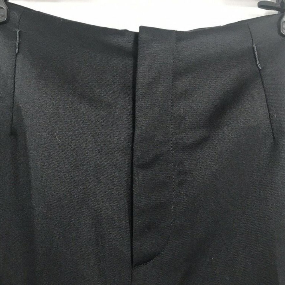 Gucci 40 Pants Ladies S/6 Black Wool Mohair Summer - Picture 2 of 6